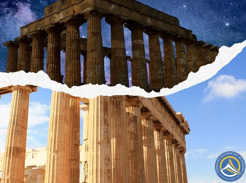 Ancient Greek temples for Bridge To Advanced Greek course at Athena's Advanced Academy