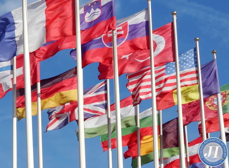 Various flags around the world - Politics around the World